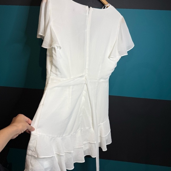 Lulu's Sweet Like You White Ruffled Mini Dress - Picture 10 of 16